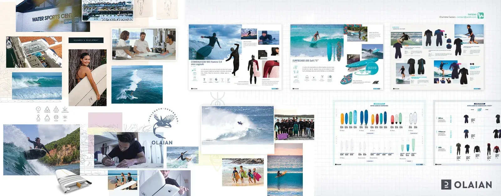 Olaian, Catalogue produits 2022