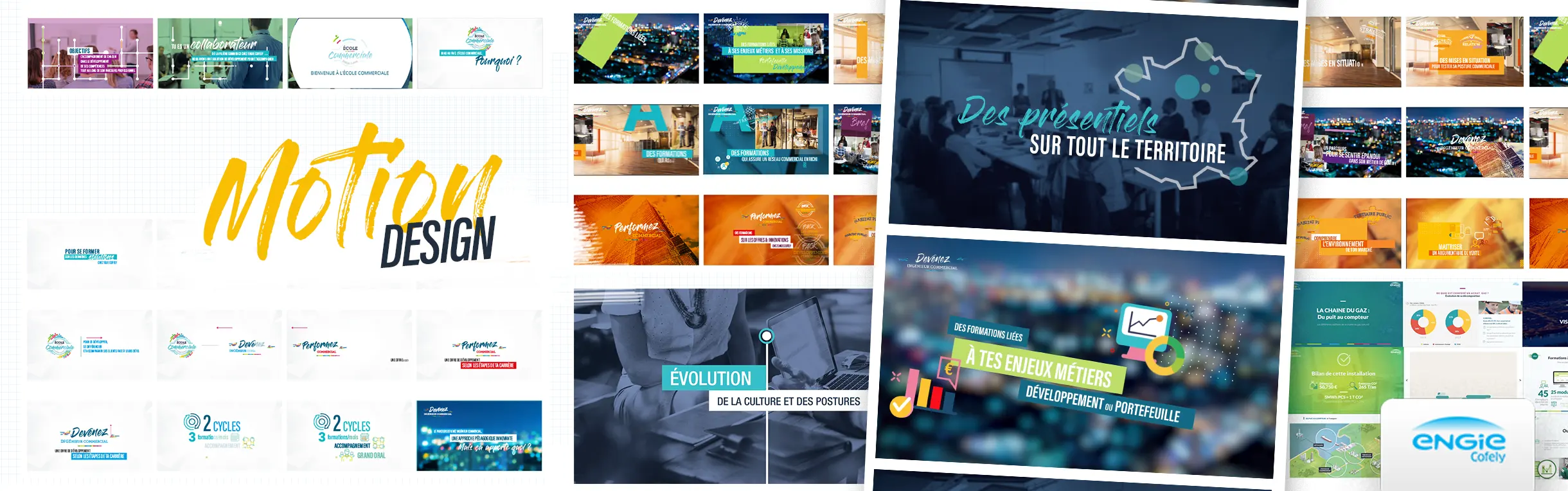 Engie, motion design École Commerciale