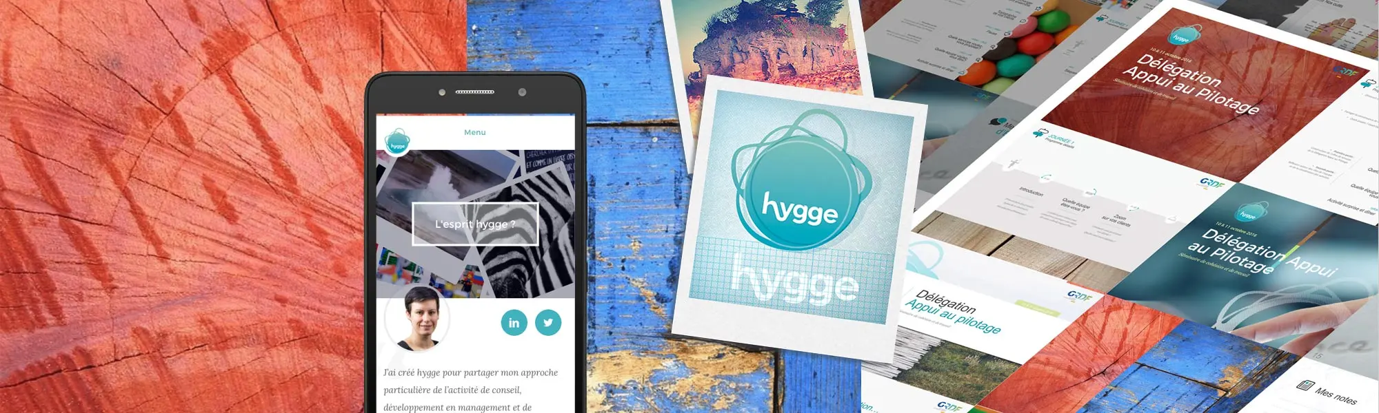 Hygge Conseil, identité & webdesign
