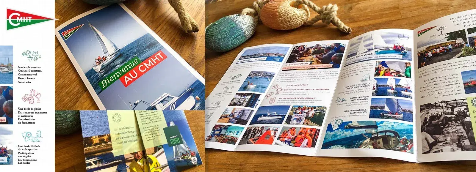 CMHT, identité visuelle du centre maritime