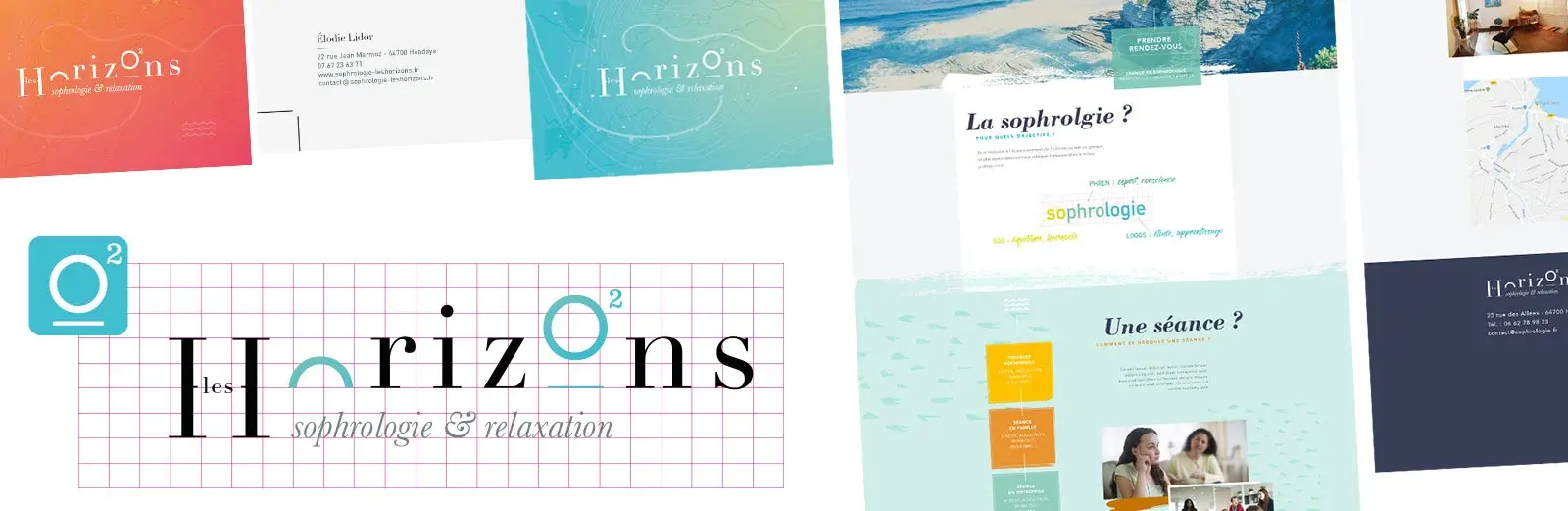 Les Horizons, identité et développement web