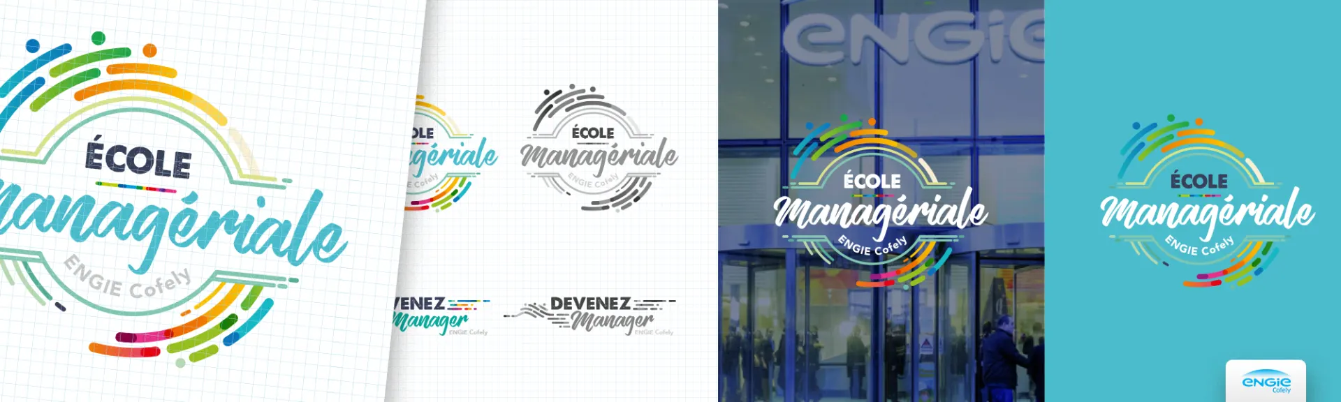Engie Cofely : identité visuelle École managériale