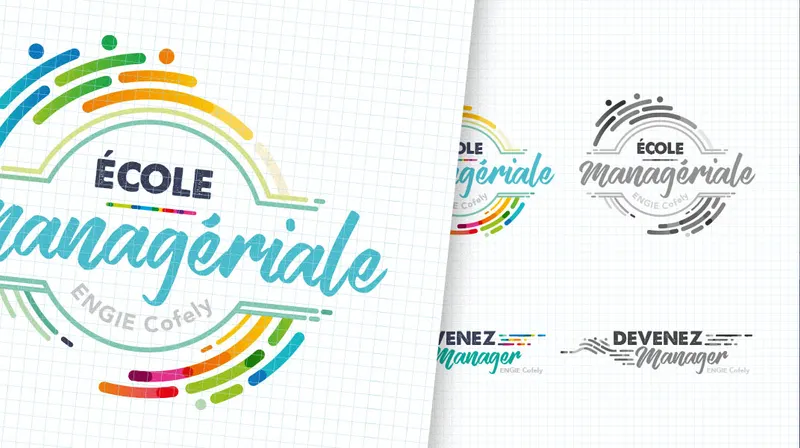 Engie Cofely : identité visuelle École managériale
