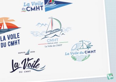 @Tatziki-charte graphique logo Centre Maritime Hendaye Txingudi - Section voile